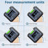 0-360 (4 * 90 ) Digital Angle Finder Level Magnetic Electronic Gauge Inclinometer Protractor Tool with Bubble Level and Magnetic Base LCD Backlight For Construction Carpenter Craftsman Home