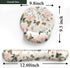 Pink Flower Desktop Mat, Aesthetic Wrist Support Keyboard Mouse Wrist Rest Set for Comfortable Typing & Pain Relief