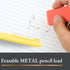 SUN-STAR Stylish Metal Pencil Metacil Retractable Click Pencils for Artist Drawing, Sketching, Non-Sharpening