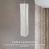 Uonlytech Japanese Paper Floor Lamp Shade: Foldable Paper Lampshade Replacement for Living Room Bedroom Office Modern
