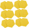 MAGICLULU 12 Pcs Felt Backdrop Wall Sticker Pin Board, Self-adhesive Black Cork Board for Home Decor