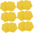 MAGICLULU 12 Pcs Felt Backdrop Wall Sticker Pin Board, Self-adhesive Black Cork Board for Home Decor
