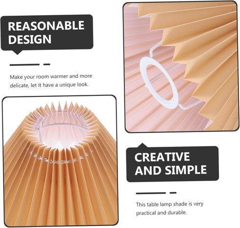 DOITOOL lamp shades cloth bedroom lampshade floor lamp shade large lampshades for table lamp desk lampshades light