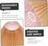 DOITOOL lamp shades cloth bedroom lampshade floor lamp shade large lampshades for table lamp desk lampshades light
