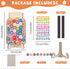 Fyguard 45Pcs 9.8" Magnetic Reward Jar for Kids, Large Flower Magnetic Reward Jars, Rewards System for Kids Home