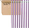 SHIDOW Purple Pencils #2, Bulk Purple Pencils with Erasers, Wood-Cased HB Pencils for Adults, Office (30PCS)