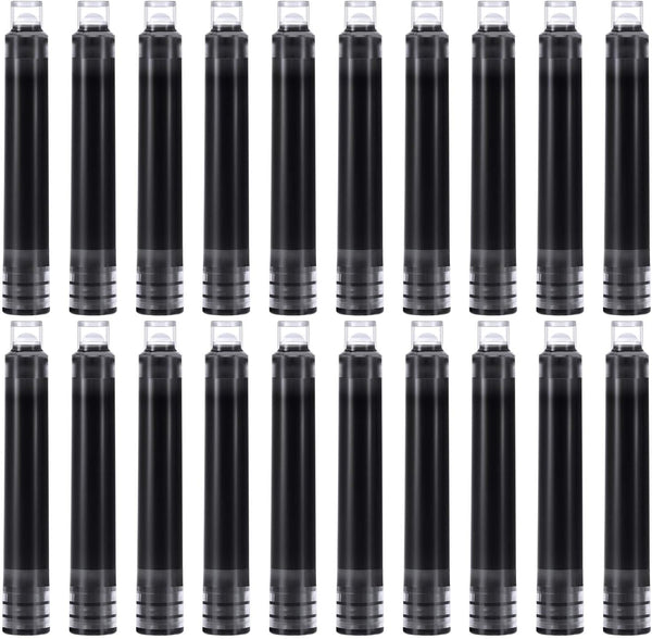 Outus 120 Pcs Fountain Pen Ink Cartridges, 3.4 mm Fountain Pen Refills