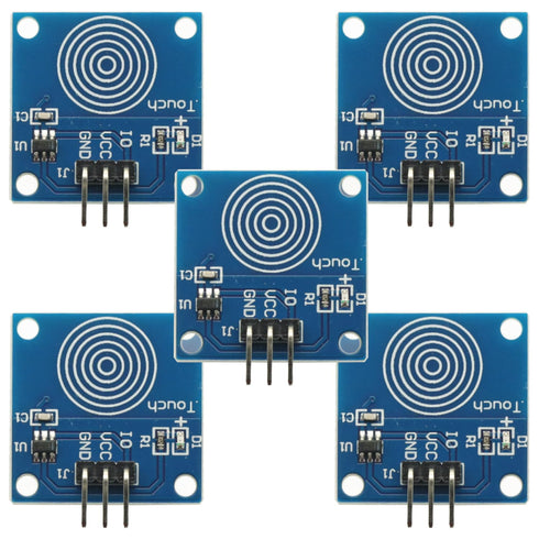 GODIYMODULES 5PCS TTP223 TTP223B Capacitive Touch Switch Module Digital Touch Sensor Module Capacitive Touch Sensor