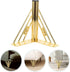 Set 15cm DOITOOL Metal Furniture Legs Cabinet Feet Sofa Legs Replacement Gold Metal Support for Coffee Table Tv Stand