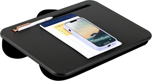 LAPGEAR Compact Lap Desk - Fits up to 15 Inch Laptops, Black - Style No. 43108
