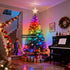 Dimmable 16.4ft AI Voice Activated Led Lights Strip, Indoor Kids Bedroom Night Lighting RGB IC, Multiple Color Changing