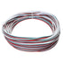MECCANIXITY 24 Gauge 3 Conductor Electrical Wire, 49FT Tinned Copper Cable for LED Strips, Residential Wiring