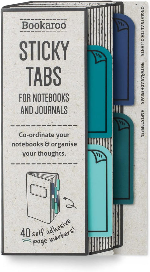 IF Bookaroo Sticky Tabs - Blues
