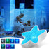 AmmToo Northern Lights Projector, Ocean Wave Shower Light Projector Light for Bathroom Classroom, Galaxy Night Light