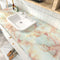Beige Pink Marble Contact Paper, Self Adhesive Waterproof Marble Wallpaper for Kitchen Cabinets, Drawers Liner 17.71" x