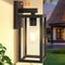 BesLowe Upgraded Motion Sensor Outdoor Wall Light, 13 Dusk to Dawn Porch