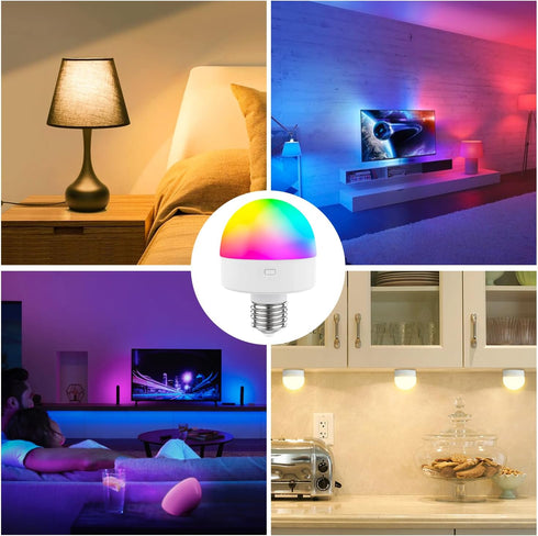 Bulbs 15 Dimmable, Bulb E26 2 Pack Rechargeable Battery Operated Light with Remote Control, Color Temperature, Timer