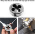 M8 x 1.25 Metric Right Hand Thread Die for Threading Mold Machining, 8mm Thread & 1.25mm Pitch Machine Thread Die