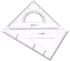 CXP Good Goods Large Triangle Ruler Square Set,Triangle Protractor,2 Pieces (Size 3)