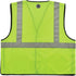 Ergodyne GloWear 8216BA ANSI High Visibility Breakaway Reflective Safety Vest with ID Badge Holder, Lime, Small/Medium