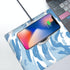 Fluid Pattern XXL Mouse Pad, Super Thick Waterproof Large Gaming Mousepad with Non-Slip Base