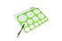 Westcott T-826 Jumbo Circles Template, Plastic Shape Template Tool, 8.75 by 11.5 in