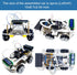 DWWTKL 4WD Programming 15+(Unassembled) DIY Mecanum Wheel Car Kit with Metal Chassis and TT Motor Smart Robot