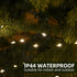 32.8Ft 500LED Fairy Lights Plug in Warm Christmas Wreath Twinkle Lights with Timer Waterproof Remote Firecracker