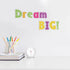 Barker Creek Letter Pop-Outs, 4" Kai Ola Sea Life Multicolor Designer Letters for Bulletin Boards and Displays