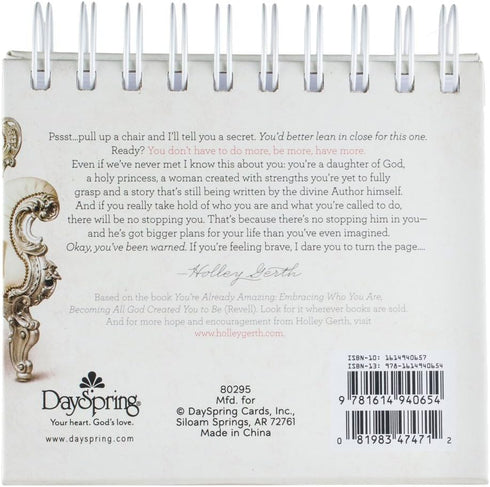 DaySpring - You're Already Amazing: An Inspirational DayBrightener Perpetual Calendar