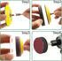 130 PCS 3 Inch Sanding Discs, MAPRIAL 40 Grit Hook and Loop Attachment for Drill Sander Grinder Tools