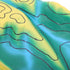 Kisangel Geography Teaching Aids: Plastic Topographic Map for Geography Education - Contours Line Model for Classroom