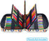 YOUSHARES 220 Slots Colored Pencil Case Organizer with Zipper, Cartoon Owl Design