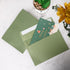 Granhoolm 50 Pack 5x7 Sage Green A7 Envelopes, 5.25 x 7.25 Inch, Self Seal, Gift Card Envelopes