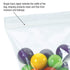 Aviditi 2" x 2", 2 Mil, Clear Self-Seal Zipper Plastic Poly Bags, Bulk Pack of 1000