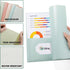 Heavy Duty Plastic Folders with Pockets and Prong, Pack of 5, Muted Pastel Colors, Letter Size for School, Home, and