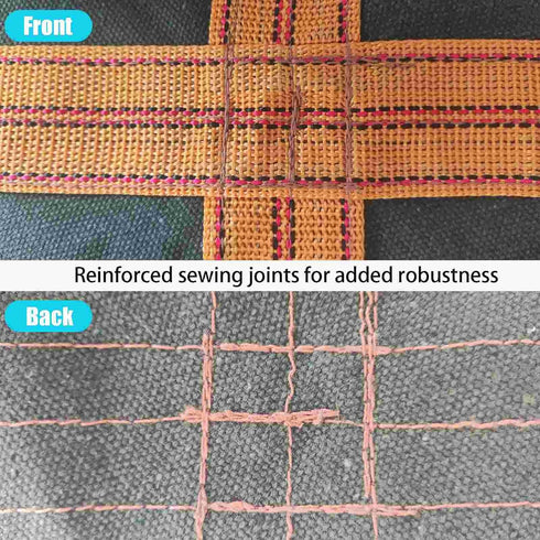 Cargo Lifting Pad Net, Heavy Duty Safety Lifting Cargo Net for Construction Rigging and Towing