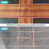 Cargo Lifting Pad Net, Heavy Duty Safety Lifting Cargo Net for Construction Rigging and Towing