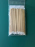 MG Chemicals 8112A Single Headed Tapered Cotton Swab on 6" Birch Shaft, Bag of 100 Swabs
