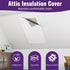 39" 55" Mxclimate Attic Stairs Insulation Cover ,Aluminum Heat Insulation Sheet Cover for Ceiling Access Door, x Attic