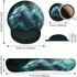 Keyboard Wrist Rest and Mouse Pad Wrist Support Set with Coasters, Ergonomic Gaming Mousepad Non-Slip PU Base for Home Office Working Studying Easy Typing & Pain Relief - Dragon