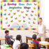 gisgfim Reading Bulletin Board Decorations Set, Butterfly Bulletin Board Borders, Craft Home Library Wall Decor