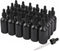 2oz Glass Dropper Bottle, Preety Texture Tincture Bottles with Precise Scales Eye Dropper, Leak-Proof Design (Black