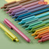Shuttle Art Ballpoint Pens, 15 Pack Vintage Retractable Black Ink, 1.0mm Medium Point for Writing and Journaling