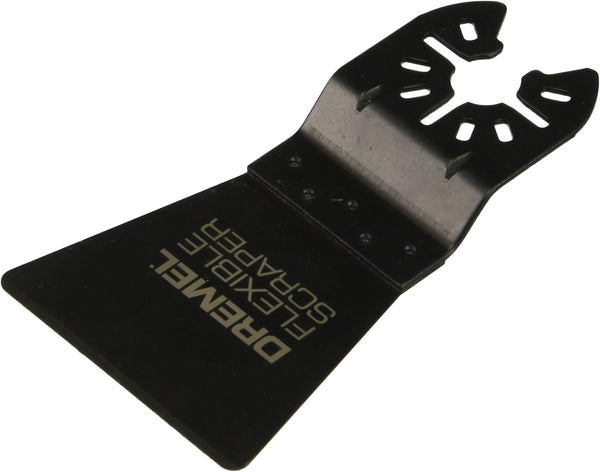 Dremel MM610 Oscillating Tool Flexible Scraper Blade, Black - Universal Quick-Fit for Bosch, Milwaukee, Makita, Rockwell