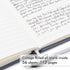 Feela 6 Pack Mini Pocket Notebooks, Cute Hardcover Memo Notepads with Pen Holder, 3.5”x 5.5”, Gray