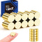 Small Magnets 10x3mm, Golden Strong Rare Earth Neodymium Disc Magnets for Crafts, 50PCS.