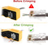 RJ45 Cat5e Cat6 Cat6a 8P8C Plugs,Cat6 20 Connectors,20 Covers,1 Stripper,100 Ties,1 2 Crimp Tool Kit Pass Through