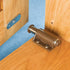 Closets Magnetic Touch Latch, Brown - Push to Open & Spring Loaded Touch Latches for Cabinet Doors - Sleek, Clean