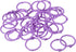 uxcell Loose-Leaf Binder Rings - 30mm/1.2 inch Metal Book Ring Key Holder for Home, Office Supplies, Purple, 36 Pack